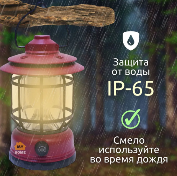 Многофункциональный подвесной походный фонарь в стиле ретро Camping Lamp
